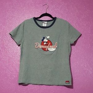 Classic Vintage Disneyland gray tee